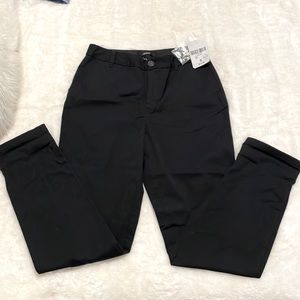 NWT Forever 21 Black 💯% Cotton Woven Ankle Pant